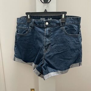 Denim Blue Women's Shorts